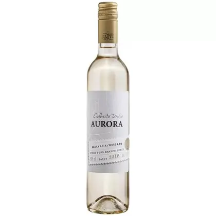 VINHO NAC AURORA COLHEITA TARDIA BRANCO 500ML