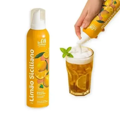 ESPUMA PRA DRINKS BEGIN LIMAO SICILIANO 240G