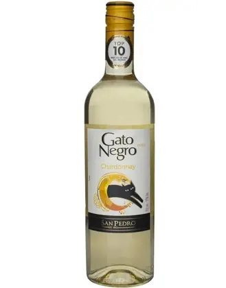 VINHO CHIL.GATO NEGRO CHARDONNAY 750ML