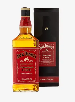 WHISKEY IMPORTADO 1LT JACK DANIELS FIRE