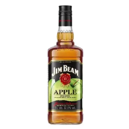WHISKEY IMPORTADO JIM BEAM GREEN APPLE 1LT