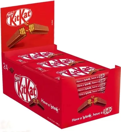 CHOCOLATE KIT KAT AO LEITE 24X41,5GRS