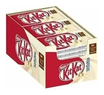 CHOCOLATE KIT KAT BRANCO 24X41,5GRS