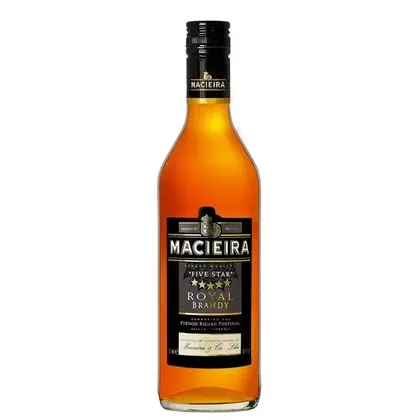 CONHAQUE PORTUGUES MACIEIRA 5 ESTRELAS 700ML