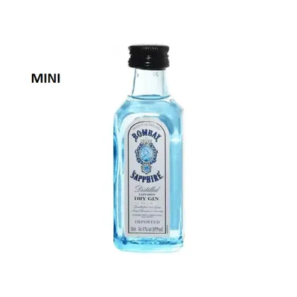 MINIATURA GIN BOMBAY SAPPHIRE 50ML