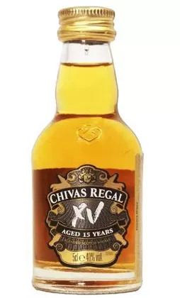MINIATURA WHISKEY CHIVAS 15 ANOS 50ML