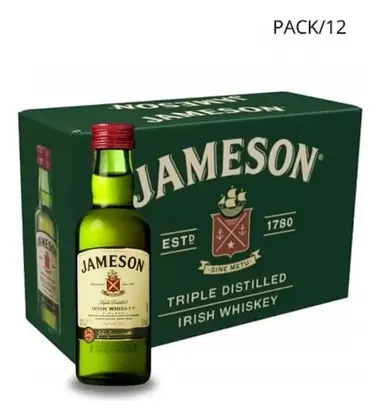 MINIATURA WHISKY JAMESON 50ML