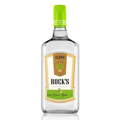 GIN ROCKS GREEN APPLE 1LT