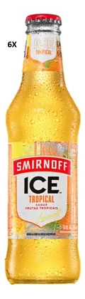 ICE SMIRNOFF TROPICAL LONG NECK 6X275ML