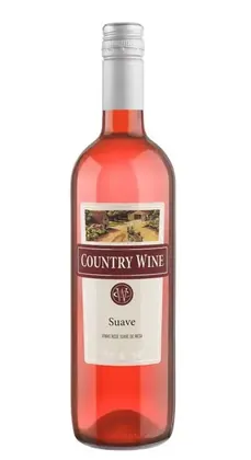 VINHO NAC COUNTRY WINE ROSE SUAVE 750ML