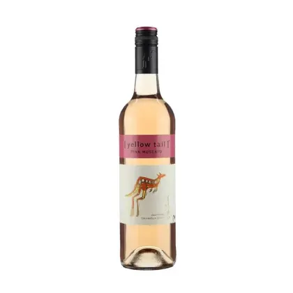 VINHO AUSTRALIANO YELLOW TAIL PINK MOSCATO 750ML